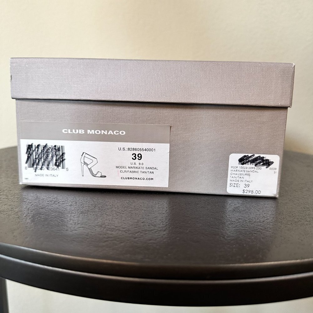 CLUB MONACO Marikate High Heeled Sandal - 39 - Picture 6 of 16
